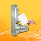 Safety RFID Card Door Lock System Zinc Alloy With Chrome Plating Material