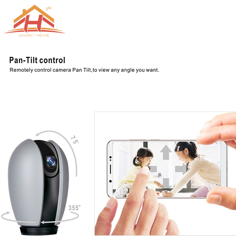mini wifi guvenlik kamera sistemi 720 p hd ptz kamera destegi cep telefonu kontrolu
